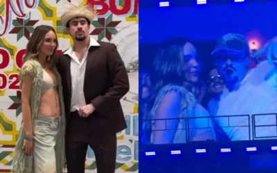 Bad Bunny le canta a Belinda y enloquece al público