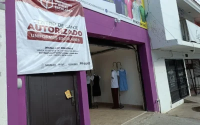 Comercios de uniformes reportan ventas del 20% al 30% por el canje de uniformes: CANACO SERVYTUR Culiacán