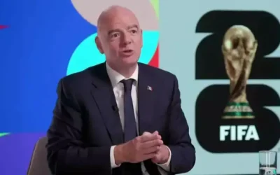 Gianni Infantino trae la Copa del Mundo a Palacio Nacional