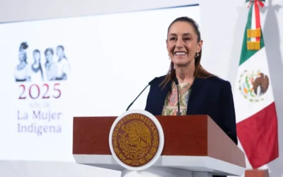 Reúne presidenta Claudia Sheinbaum a más de medio.