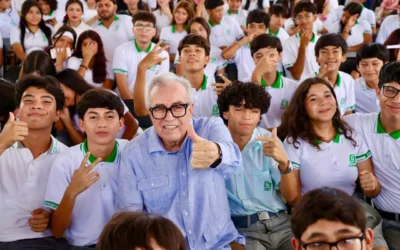 Entrega Gobernador Rocha Moya nuevo edificio al COBAES 37, «Genaro Estrada» en Mazatlán, con inversión de 18.6 MDP.