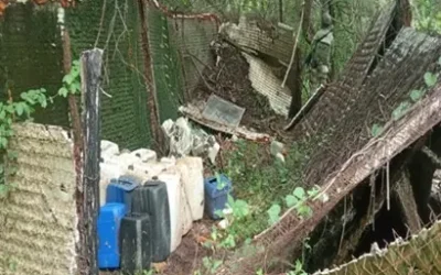 Ejército Mexicano localiza 16 áreas de concentración de material para la elaboración de metanfetamina en Sinaloa