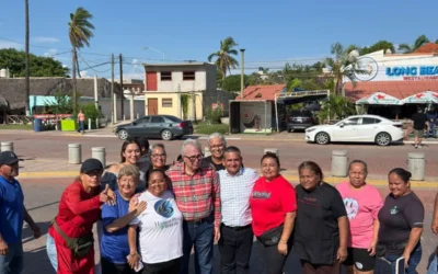 Gobernador Rocha compromete reforzar seguridad y apoyos para Altata.