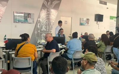 Largas filas en Recaudación de Rentas de Guasave por cierre del programa “Ponte al Corriente”