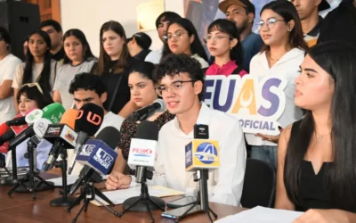 Anuncia la FEUAS una marcha en memoria de los estudiantes caídos el 2 de octubre del 68 y el respaldo a la Reingeniería Universitaria.