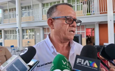 Más de cien alumnos de primaria reciben clases a la intemperie, en Mazatlán: SEPyC