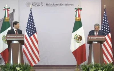 Reafirma gobierno de Estados Unidos y México cooperación en seguridad.