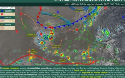 Lluvias de hasta 75 milímetros para Sinaloa .