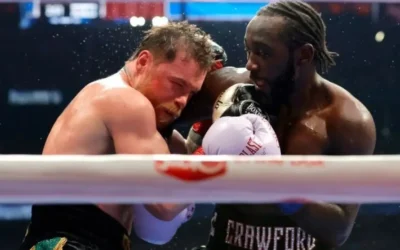 Por unanimidad, Crawford arrebata al Canelo el campeonato supermediano. 