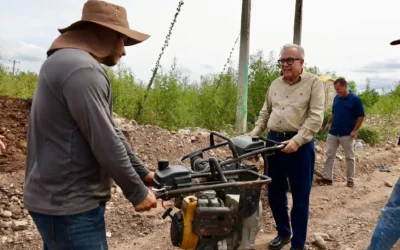 Estas son obras del tamaño de la capital: Gobernador Rocha al supervisar avances del Malecón margen izquierda