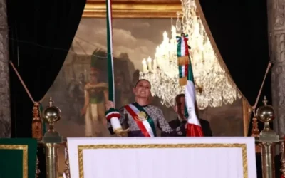 Da presidenta Claudia Sheinbaum grito histórico de Independencia