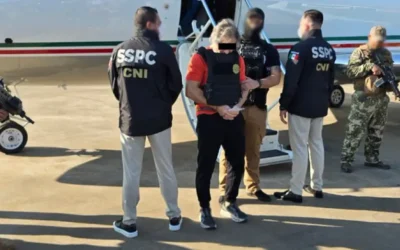 El secretario Omar García Harfuch informa en su cuenta de X el traslado desde Paraguay de Hernan N.