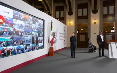 México pinta por La Paz : inicia 2 jornada Nacional de Tequios y Murales con la participación de 1.2 millones de jóvenes en todo el País.