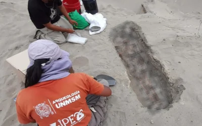 Hallan en Perú sacrificios humanos de hace 2.300 años cerca de un templo ancestral