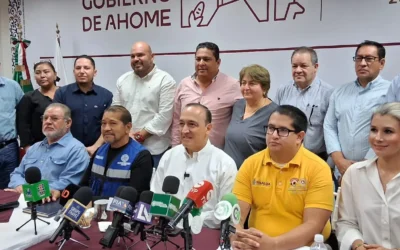 Más de 200 familias afectadas por fuertes lluvias en Ahome