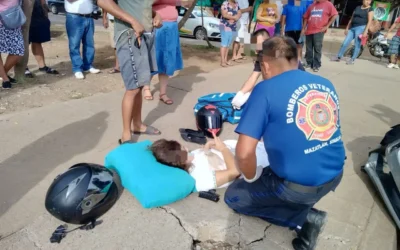 Fémina resulta herida en un choque en la colonia Mazatlán Dos