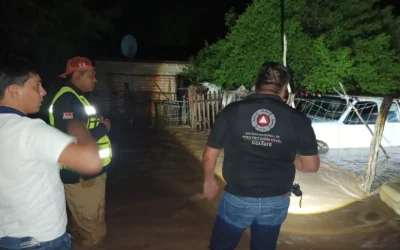 Gobierno de Guasave envía apoyos a familias afectadas por desbordamiento en San Marcial