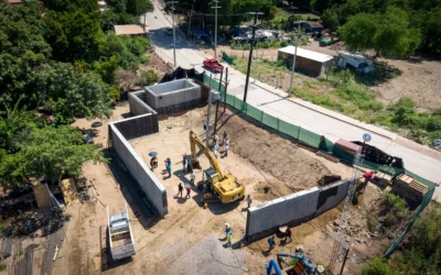 Continúa construcción de Planta Potabilizadora en colonia Las Cucas.
