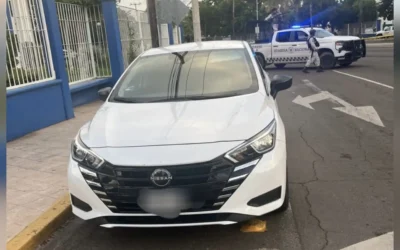 Tras una persecución, el Grupo Interinstitucional detiene a un civil y asegura un arma y un vehículo robado