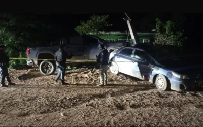 Abaten elementos de la Marina y agentes de la SSPyPC a presunto gatillero, en La Guamuchilera
