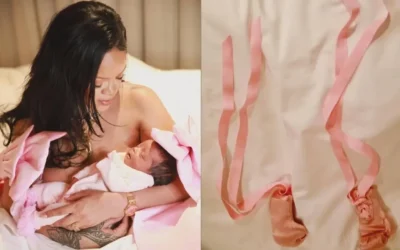 ¡Rihanna y A$AP Rocky dan la bienvenida a su tercer bebé y lo anuncian con tiernas fotos!