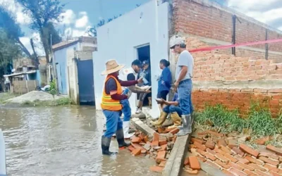 Tlajomulco avanza en reconstrucción de 250 casas tras desbordamiento del arroyo Seco