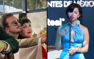 ¿Le disgustó? Zabaleta se viraliza por su cara al ver a Ángela Aguilar