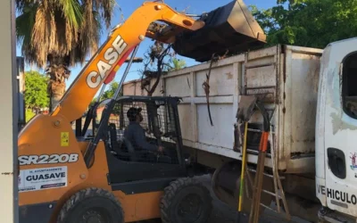 ¡Estarán listo! Refuerzan operativo de limpieza en panteones de Guasave previo al Día de Muertos