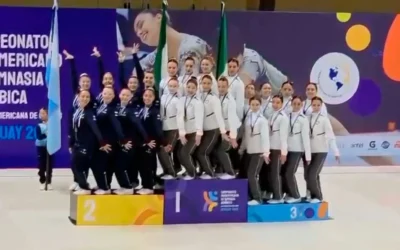 ¡Bienvenidas Águilas Doradas! Llegan a Sinaloa las seleccionadas de la UAS campeonas en el Torneo Panamericano de Gimnasia Aeróbica, en Uruguay.