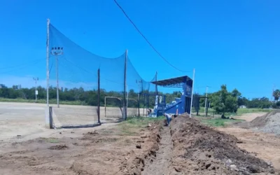 JUMAPAM rehabilita la red de atarjeas de la Unidad Deportiva Quintero Castañeda