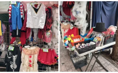 Vendedores ambulantes de Culiacán se preparan para Halloween y Día de Muertos pese a bajas ventas