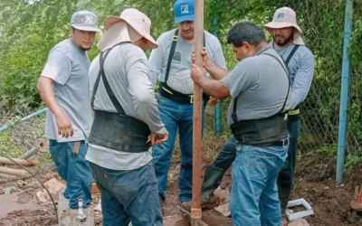 JUMAPAM da mantenimiento eléctrico al sistema de bombeo de Los Zapotes