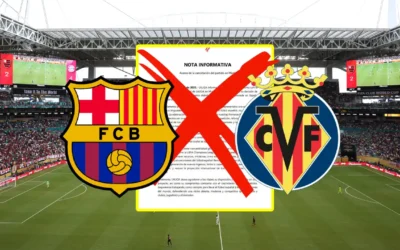 Polémica en España por la cancelación del Barça vs Villarreal