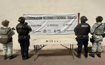 Grupo Interinstitucional asegura objetos prohibidos en el Centro Penitenciario de Aguaruto.