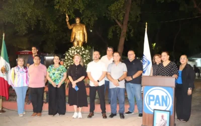 PAN Sinaloa honra la memoria de Manuel J. Clouthier “Maquío” a 36 años de su partida.