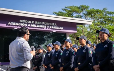 «Con más policías y módulos Red Púrpura, estaremos más cerca de la población para cuidarla mejor»: Juan de Dios Gámez.