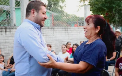 José Paz López anuncia obra pública para la comunidad de San Antonio de los Ortiz, Badiraguato.
