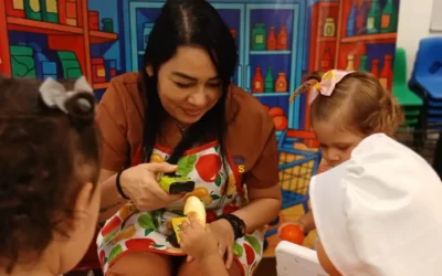Realiza la Estancia Infantil de la UAS una Mini Feria de Alimentos, para que las y los pequeños aprendan la importancia de consumir comida saludable