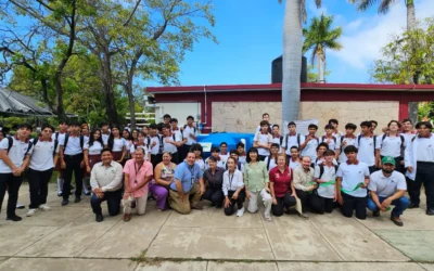 Logran estudiantes del CBTis 051 captar más de 6 mil litros de agua en solo 2 sesiones de lluvia, en Mazatlán