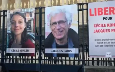 Irán condena a dos franceses por espionaje y agrava tensión con Francia