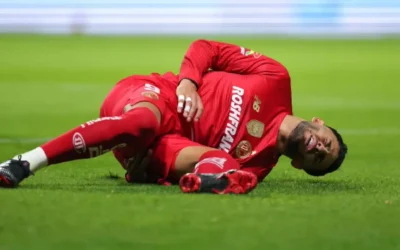 Alexis Vega: Una lesión que preocupa y complica el cierre del Toluca