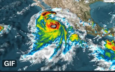 Se pronostican condiciones meteorológicas adversas en el occidente y sureste de México, incluida la península de Yucatán