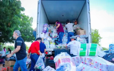 Sinaloa envía más de 62 toneladas de ayuda humanitaria a estados afectados por inundaciones en México