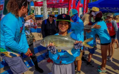 Más de 50 niñas y niños participaron en el Torneo Infantil de Pesca de orilla deportes al exterior en Mazatlán