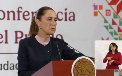 Sheinbaum rechaza cancelación de vuelos del AIFA hacia EU; “a México se le respeta”, dice.