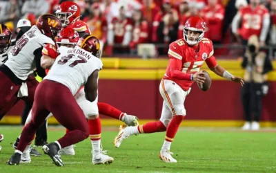 Chiefs dominan el Monday Night Football ante los Commanders