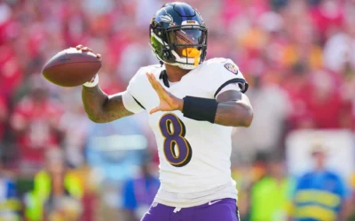 Lamar Jackson regresa y enciende el duelo ante Miami