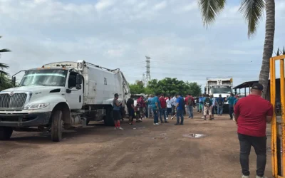 Paro momentáneo en recolección de basura en Mazatlán por camiones en mal estado