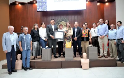Congreso de Sinaloa recibe certificación como Espacio Cardioprotegido
