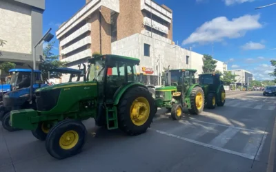 Productores agrícolas llegan a Culiacán en paro nacional por el rescate al campo